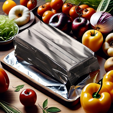 通用锡箔纸包装袋铝箔袋茶叶机器封口风琴袋125g现货批发