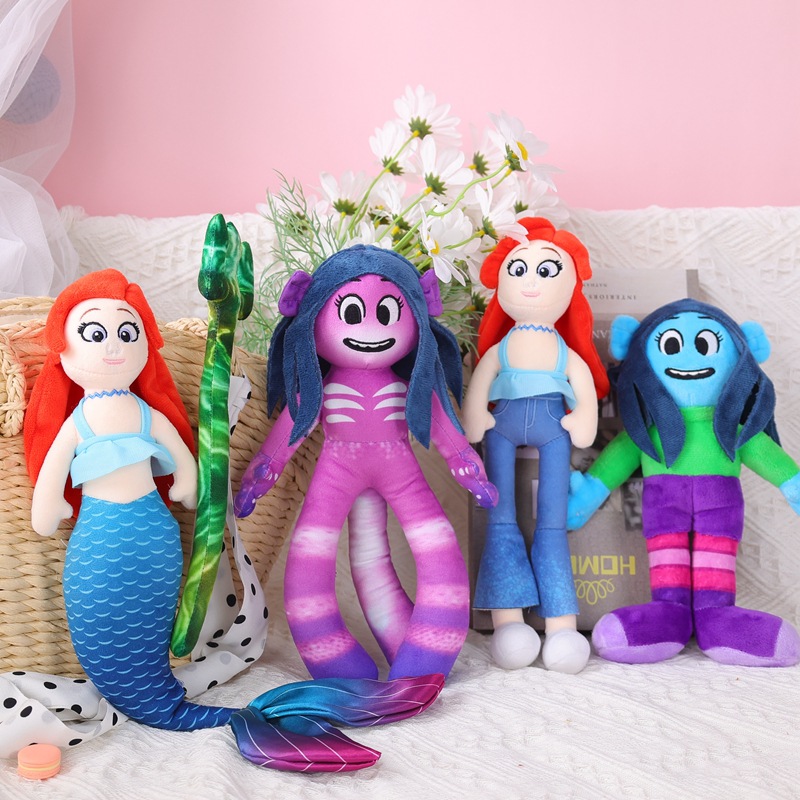 Cross-Border New Product Transformation Jimei Ruby Gillman Teenage Kraken Movie Siren Plush Toy