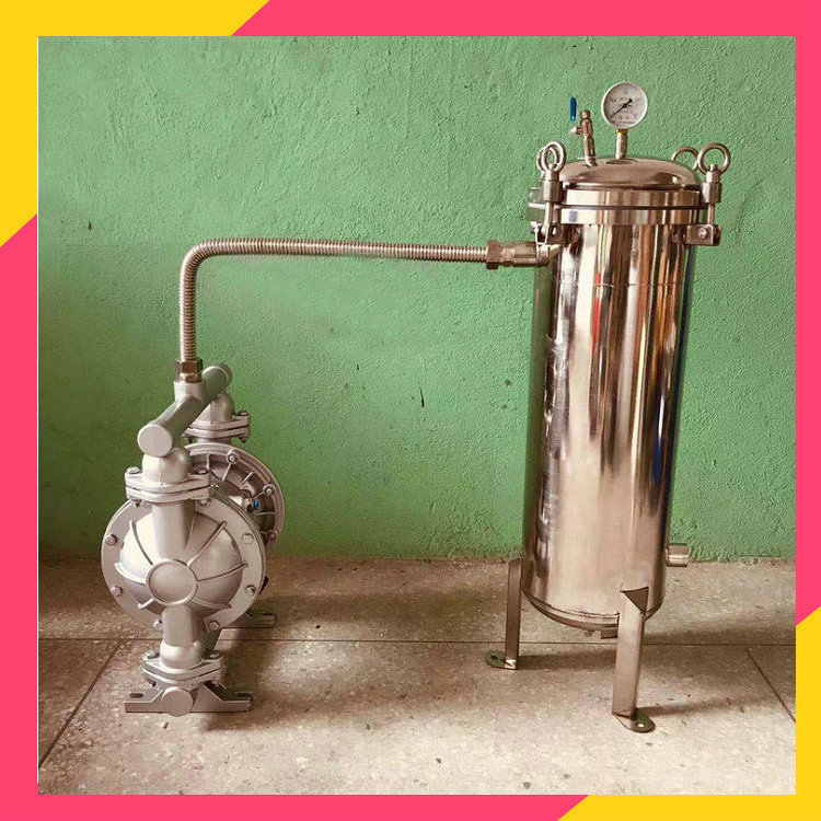 甲醇布袋式杂质过滤器 甲醇袋式过滤机 快开式甲醇澄清过滤装置