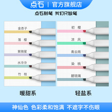 点石荧光笔手账笔文具用品批发套装创意文具ins记号笔厂家832