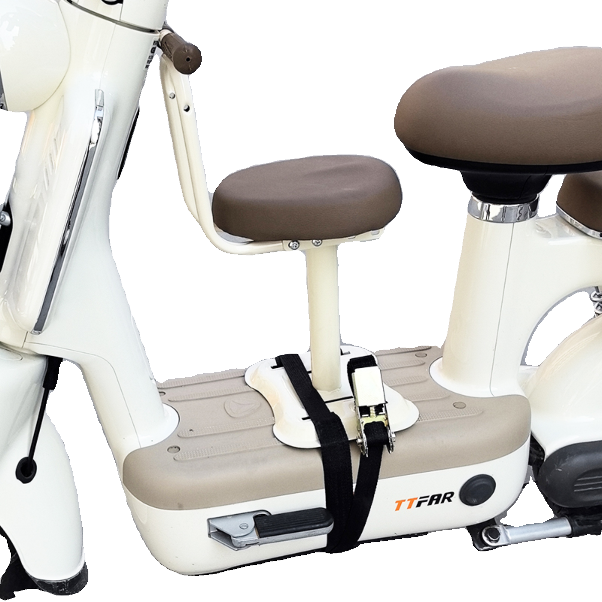 电动车前置儿童座椅电瓶车宝宝安全宝宝坐骑踏板车椅子摩托厚凳子