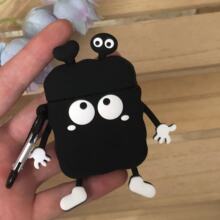 适用supreme联名x obc耳机套sk12蓝牙透明保护软壳k12防摔盒子女