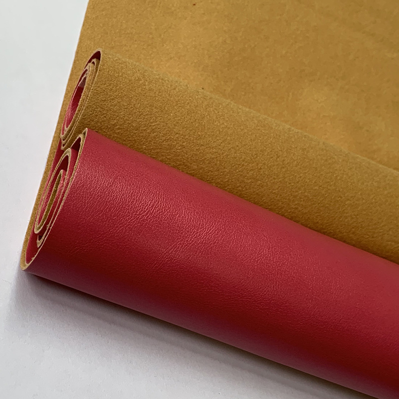 纳帕纹全pu皮革面料箱包人造革软包硬包装饰皮料沙发鞋材皮带批发