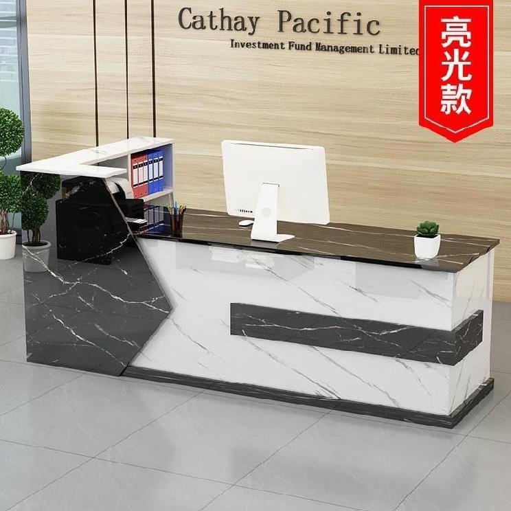 创意收银台吧台服装店汉堡店小型化妆品店收银台商店公司前台简约