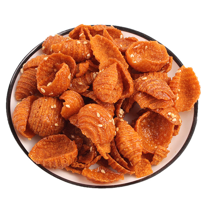 校园零食海螺酥100克香甜酥脆蜗牛酥膨化食品办公休闲零食