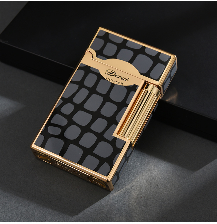 正品德瑞朗声煤油打火机金属创意高档钢音礼品dr519新款网红同款