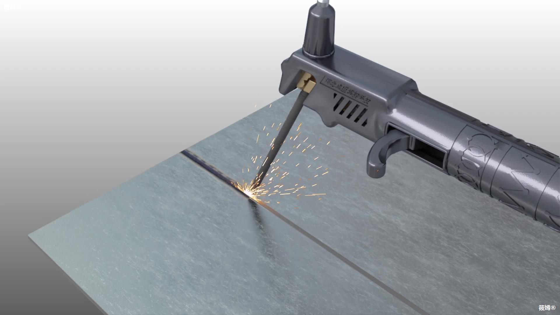 歪嘴焊钳电焊把新型带锤铜芯侧开口压簧轻便型500a轻中式小把五金