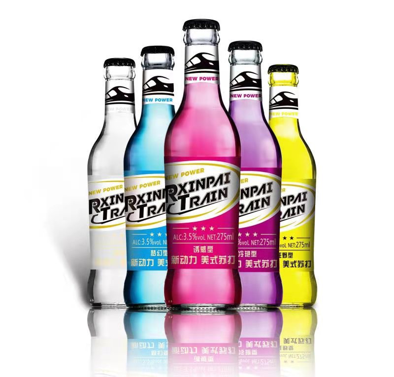 新动车苏打酒鸡尾酒动力火车鸡尾酒诱惑型帝马仕酒厂5