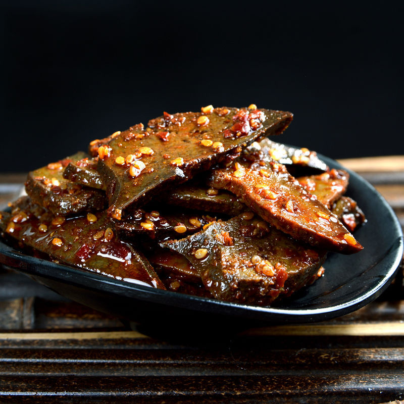 香辣猪肝 平江特产 传统年货休闲小吃猪肉制品零食麻辣下酒菜100g