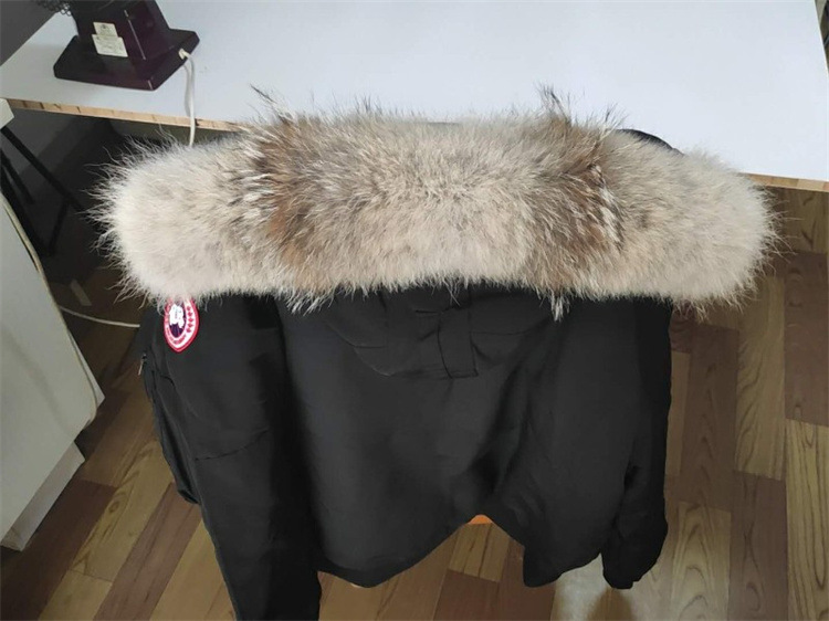 大鹅款羽绒服仿真狼毛领子青狼毛领子拼皮碎皮狼毛领子远征服毛领