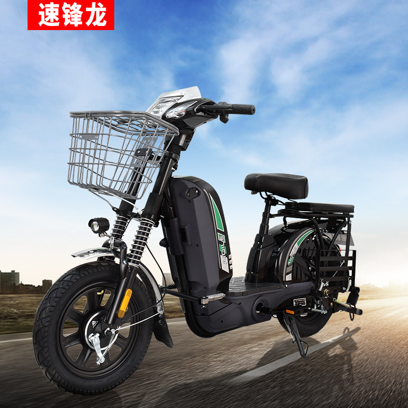 新国标电动自行车48v载重王电瓶车成人外卖长跑王代步快递电动车