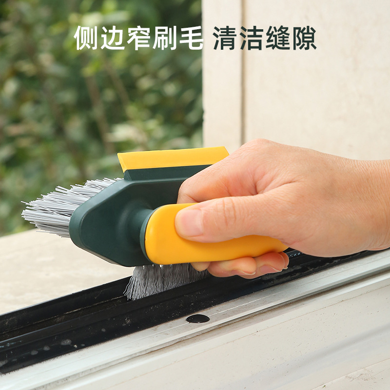 New Gap Brushes Floor Seam Wiper Wash Brush Integrated Bathroom Floor Brush Bathroom Corner Gap Toilet Cleaning Brush