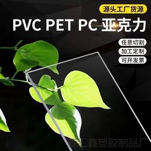 高透明耐力PC板 透明亚克力板 PVC采光板 PET隔板挡风挡雨硬胶板