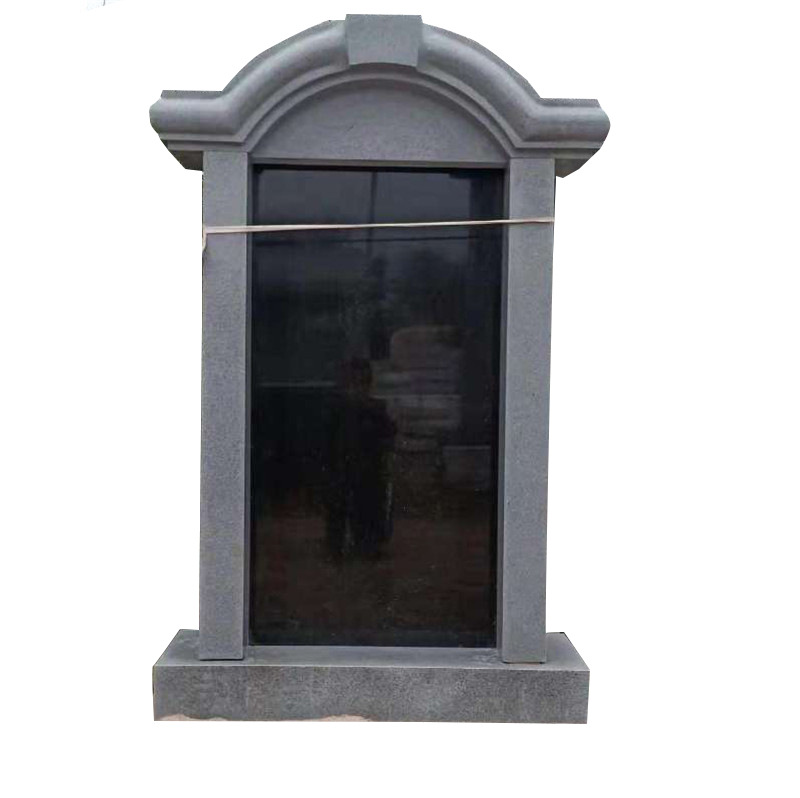 厂家直销石雕青石墓碑石碑传统家族墓碑定制石材雕刻工艺品摆件