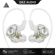 QKZ AK6-Ultra入耳式动圈耳机 手机监听耳机线控带麦运动跑步耳机