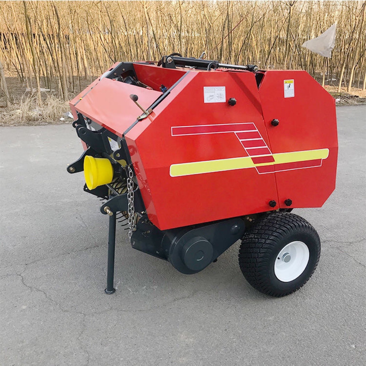 打捆机小型圆捆玉米秸秆捡拾粉碎回收机青贮饲料打包机农用捆草机