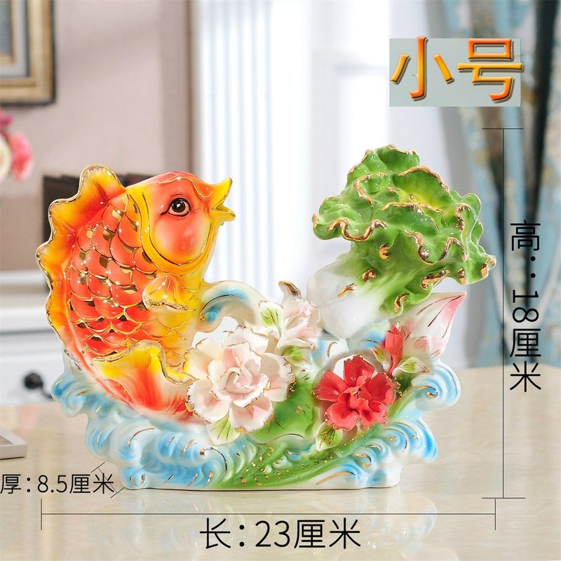 TV Cabinet Fish Entrance Decoration New House and Living Room Partition Wine Cabinet Antique Shelf Gourd Home Decoration Stall Wholesale