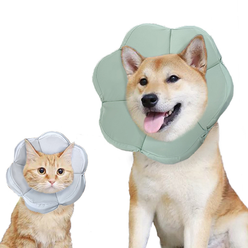 伊丽莎白圈猫咪狗狗绝育项圈防舔咬防水狗耻辱圈宠物柔软头套颈圈