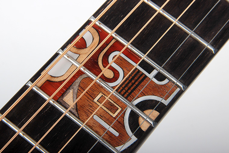 高端款云杉面古夷苏木单板40寸亮光款圆角om桶可贴牌民谣吉他批发