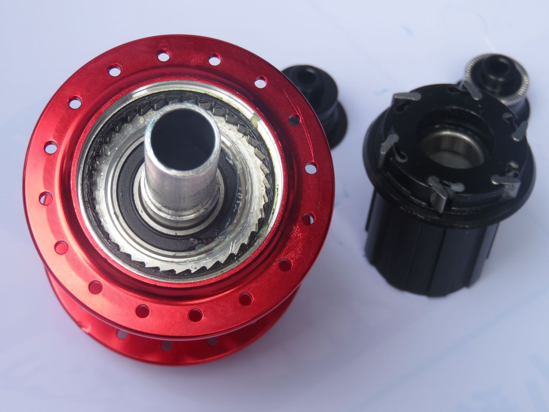 misite山地自行车花鼓4培林密封轴承配件32孔8-11速120响花鼓桶轴