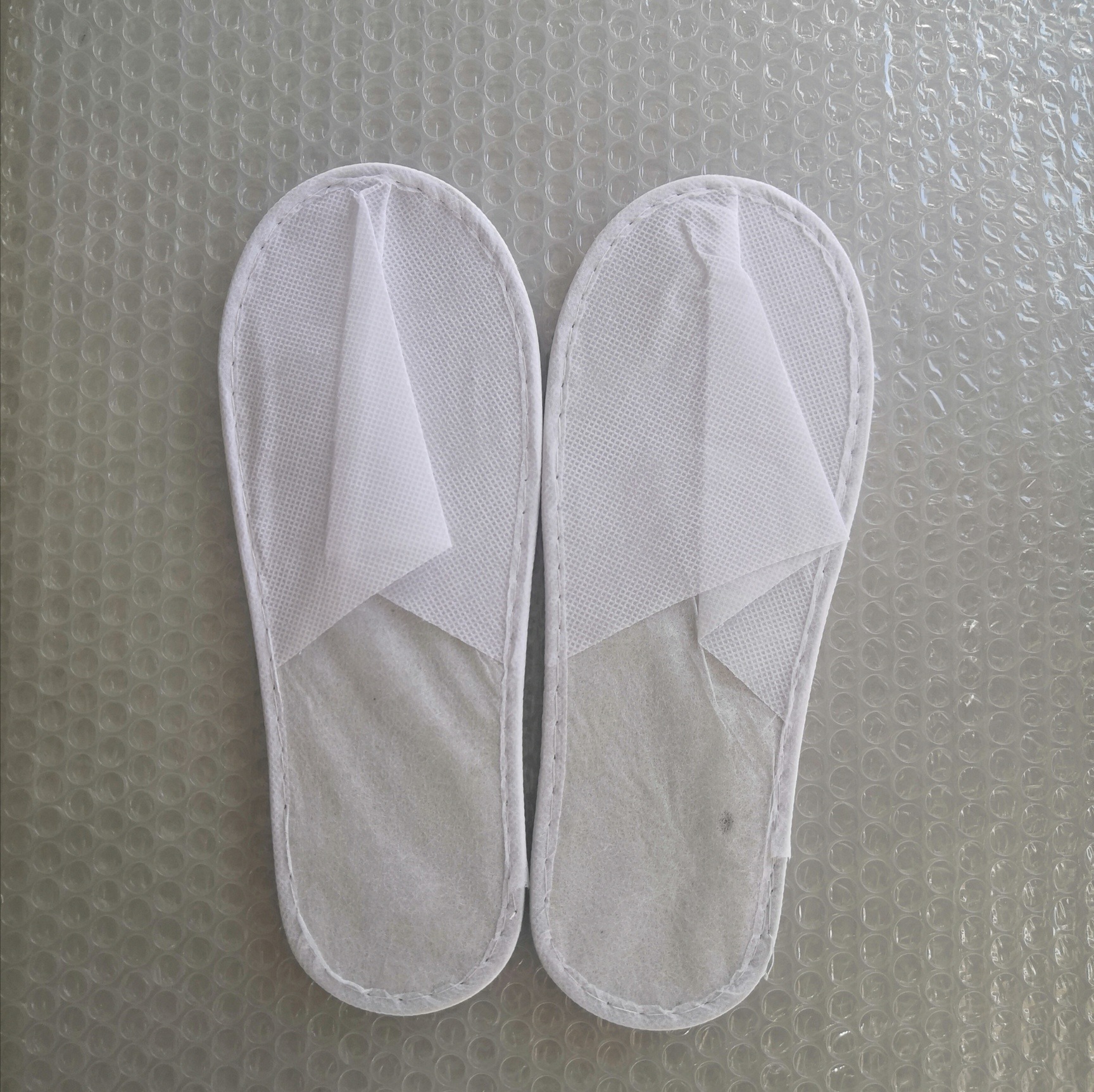 Non-Woven Fabric Terry Fabric Real Beautiful Cloth Linen Velvet Star Hotel B & B Aviation Disposable Slippers