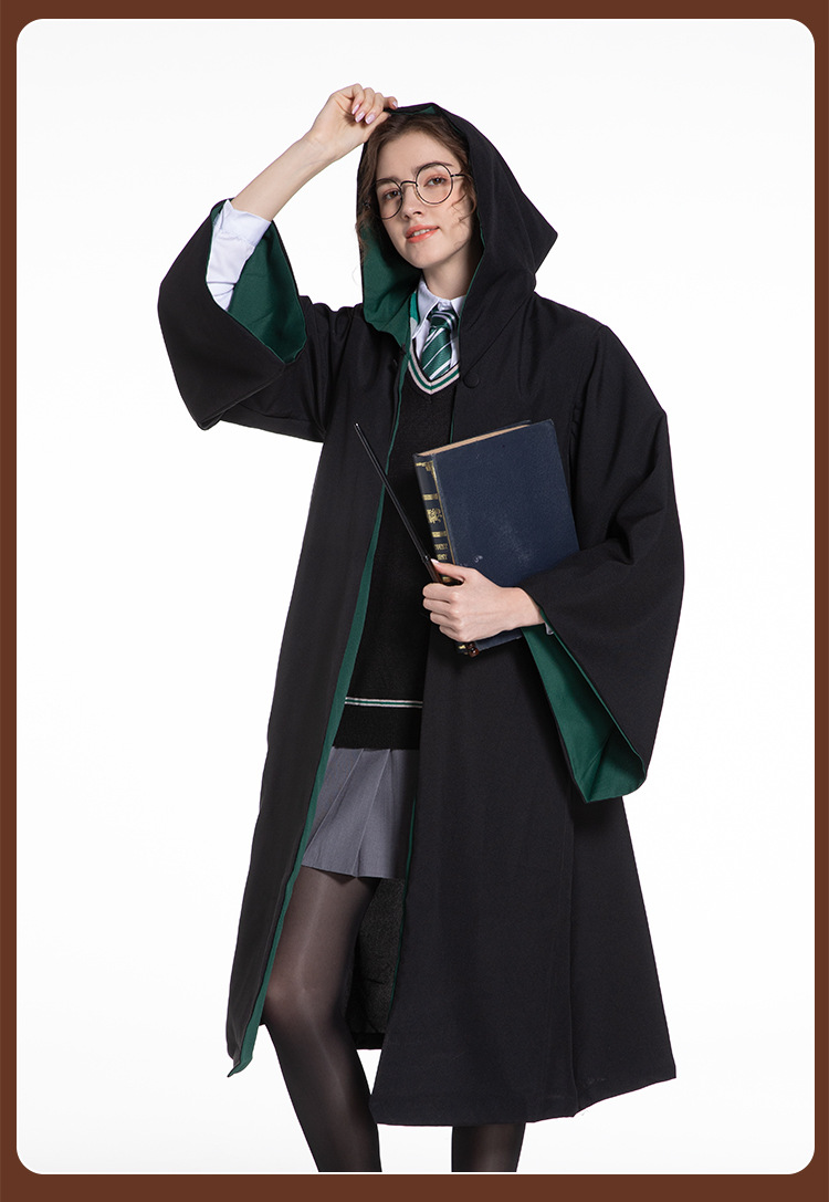 正版哈利波特魔法袍usj联名同款服装cosplay万圣节巫师袍斗篷现货