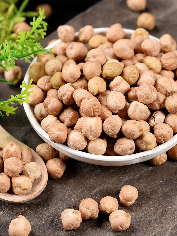 新疆木垒原味鹰嘴豆香酥豆500g无油营养豆长寿豆黄金豆生豆子零食