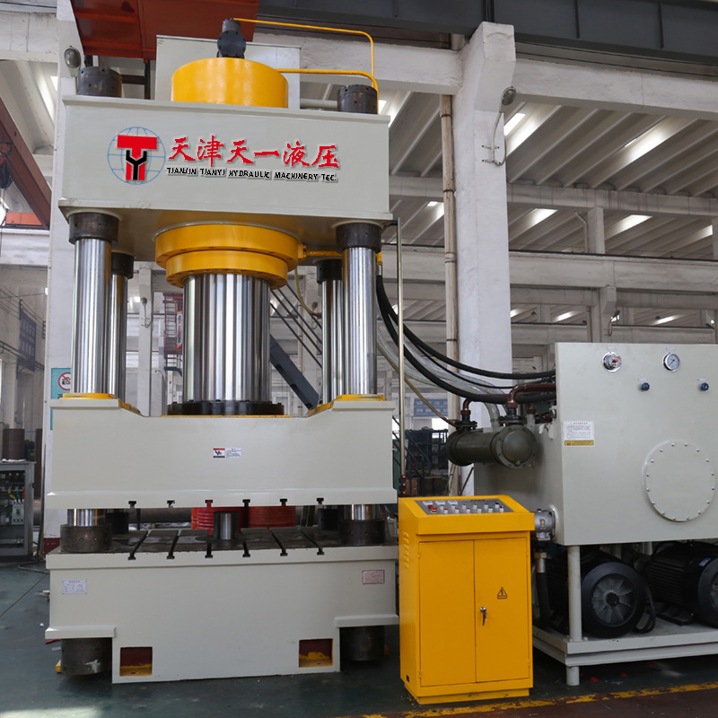 1000吨石墨烯导热膜平压机 石墨烯薄膜热压机1000t四柱油压液压机