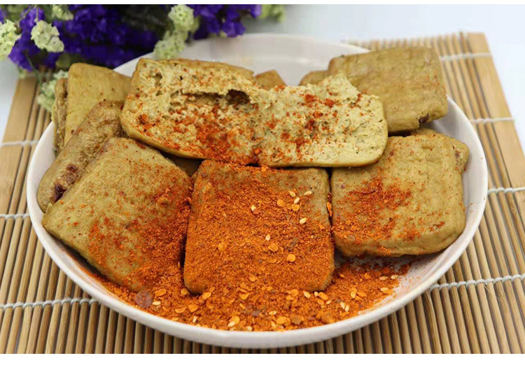贵州特产手撕豆腐毕节大方臭豆腐批发六龙手撕豆干小吃烙锅烤豆腐