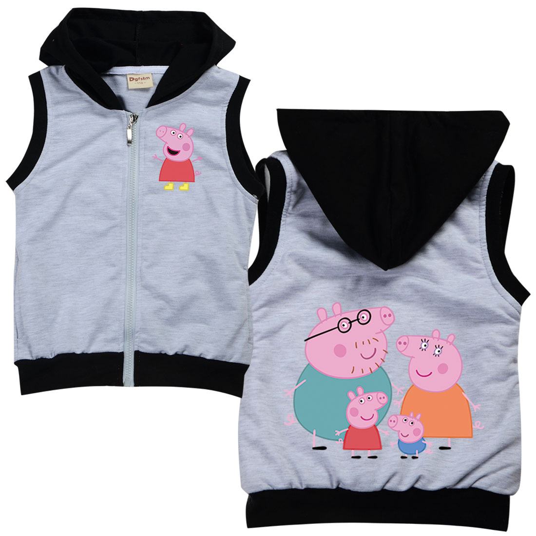 佩奇小猪卡通童装 儿童衣服一件代发 8627