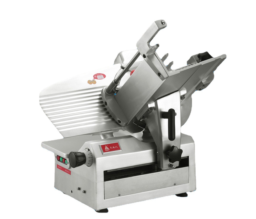 天地人ss-a300c切片机12寸铝合金标准型自动电切肉片机肥牛羊肉卷