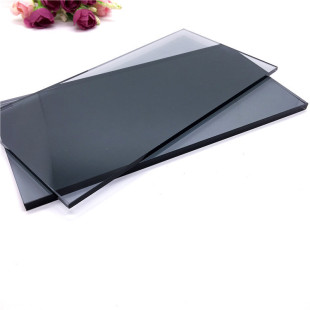 蓝色 绿色 茶色 灰色在线可钢化有色镀膜玻璃中空幕墙玻璃厂家