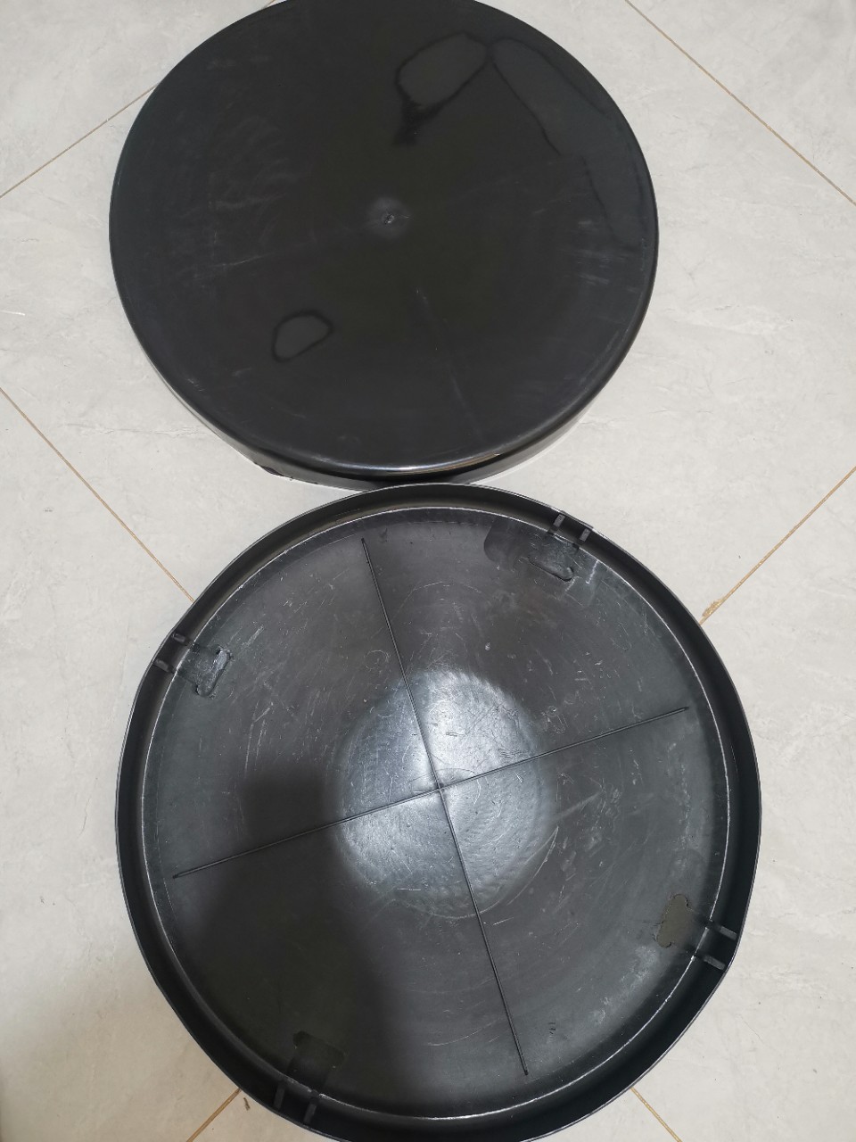 现货供应200公斤200l黄油桶大盖 机油桶防尘防雨盖分装桶