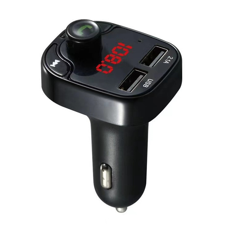 Exclusive for Cross-Border Car Accessories Car MP3 Bluetooth Player X8 FM Transmitter Dual Usbdc12v Car Charger