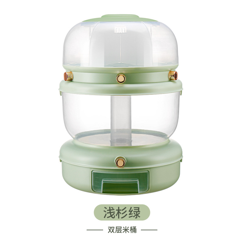 One-Layer Two-Layer Rice Bucket 0414