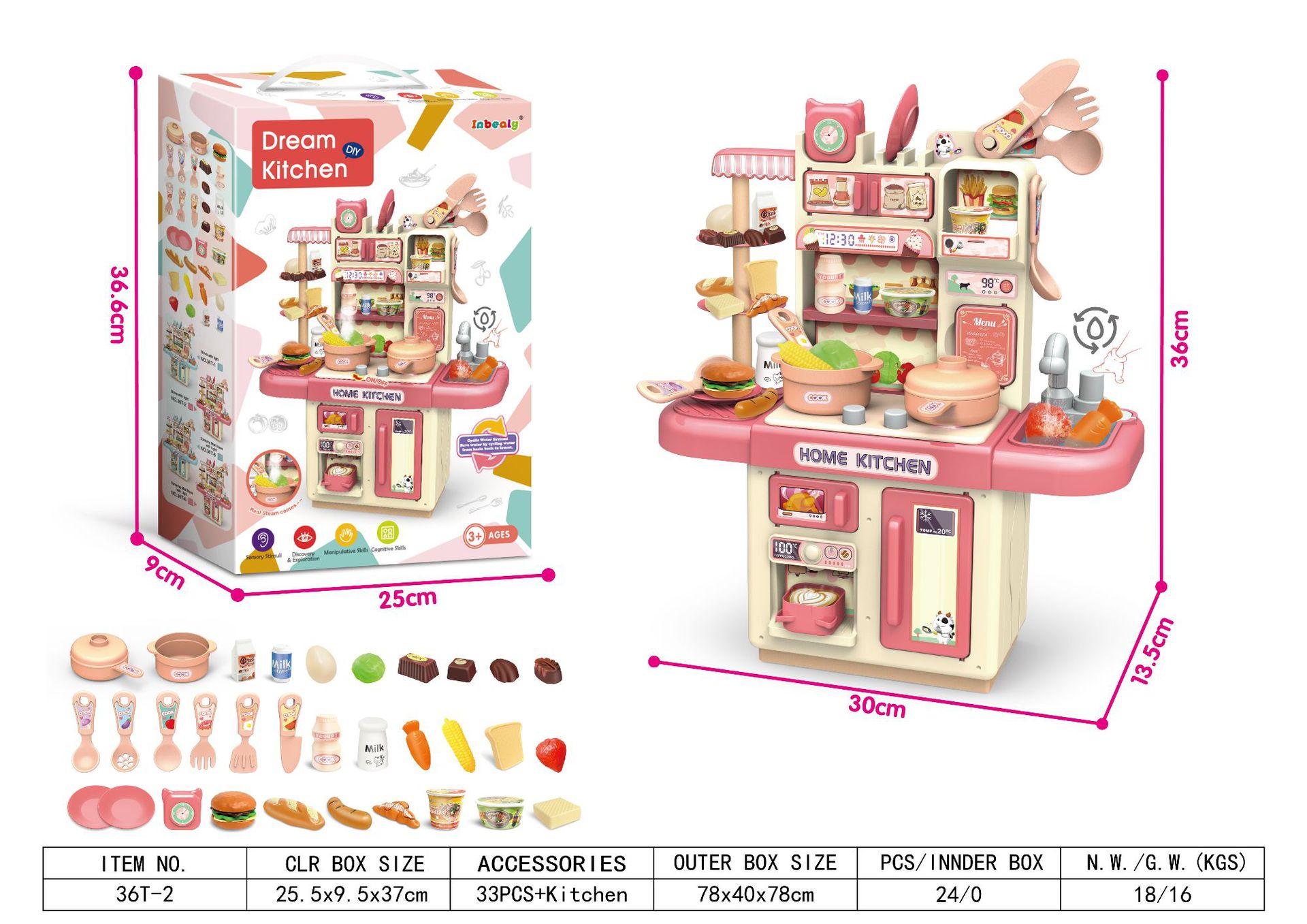 Children Play House Small Kitchen Toy Set Baby Girl Children Cooking Girls Boys Cooking Simulation Kitchenware