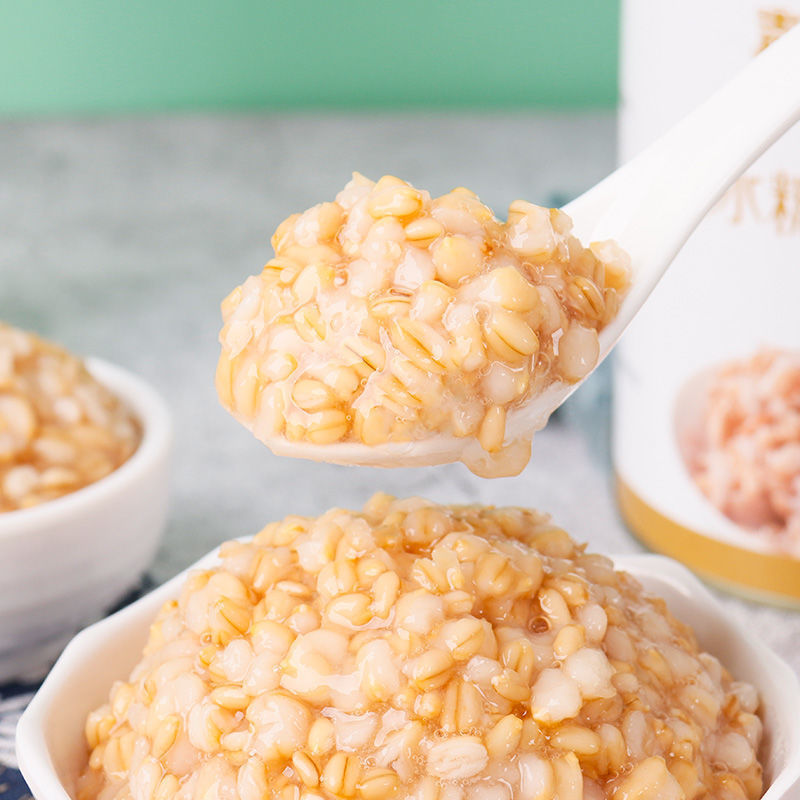 冰糖燕麦罐头900g*12瓶代餐早餐麦片即食燕麦奶茶店整箱商用