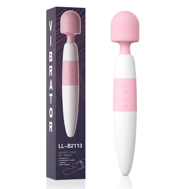 Lai Le Chao Pa Frequency Conversion Vibrator Women's Masturbation Tool Strong Shock New Stick Waterproof Adult Sex Product