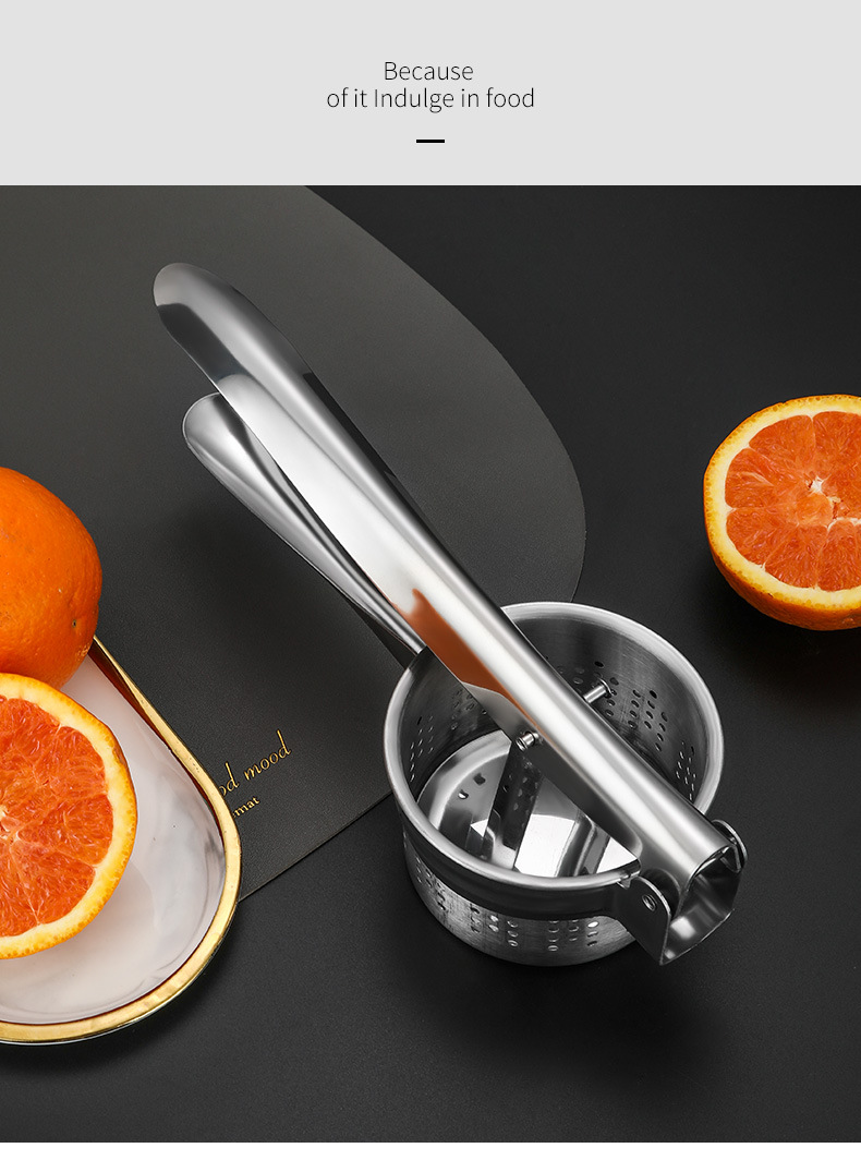 商品描述功能多功能材质304不锈钢是否电动否尺寸压汁器风格现代简约