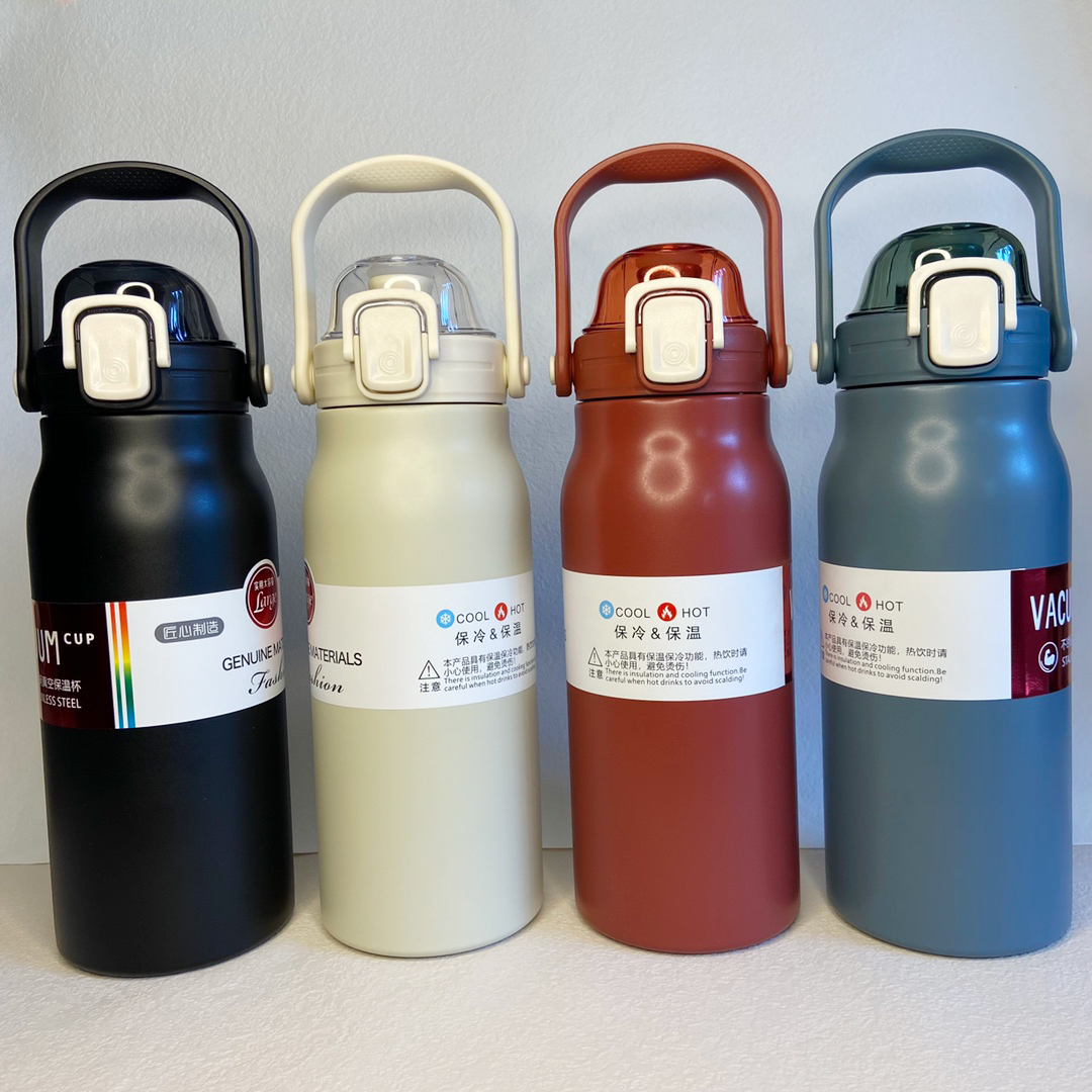 19ek批发 304大容量保温杯带吸管网红水杯 户外带吸管成人保-阿里巴巴