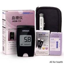 欧姆龙血糖仪HGM-114家用正品血糖测试仪器测血糖配25试纸+25针头