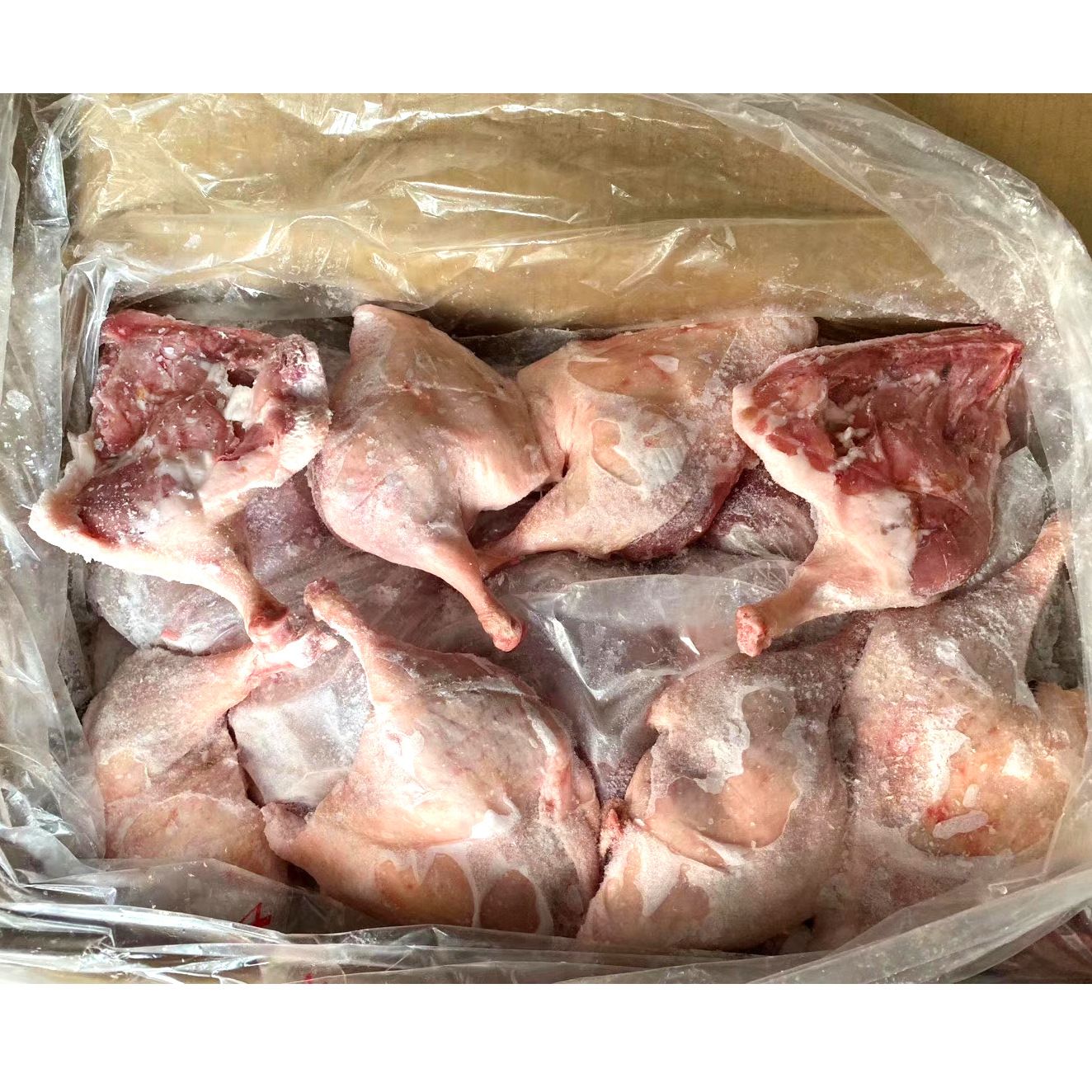 冷冻生鸭边腿大鸭边腿肉单冻鸭边腿鸭腿肉带边骨 8kg/件(约24只)