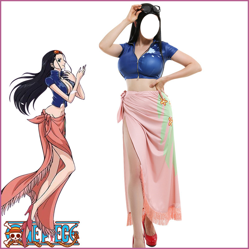 漫之源 海贼王cosplay 妮可·罗宾cos服 两年后cos女装跨境表演服