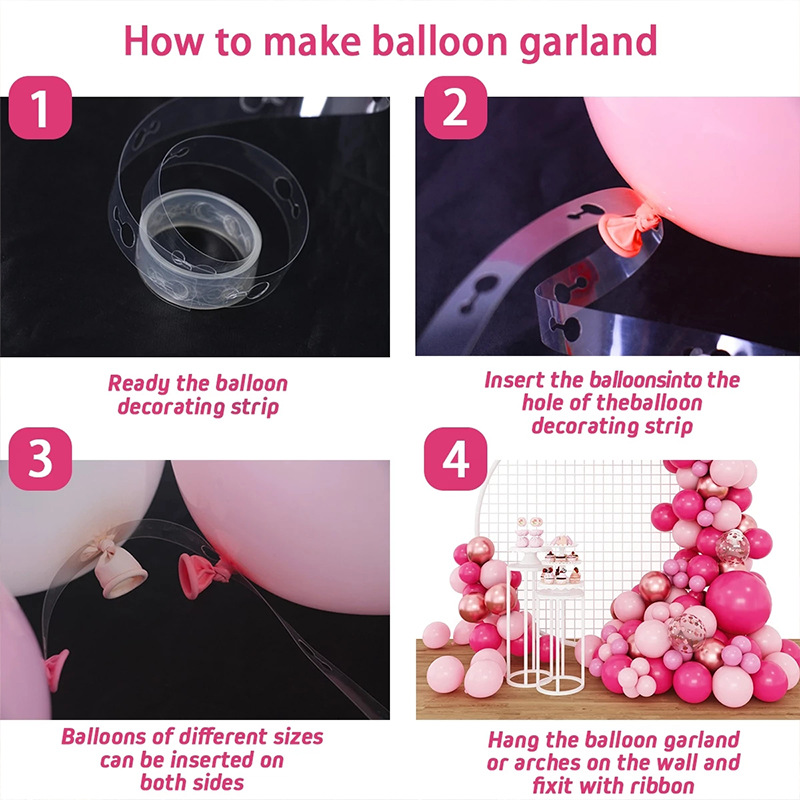 AliExpress Direct Supply Rose Red Garland Balloon Set Wedding Wedding Decoration Supplies Birthday Party Balloon Chain Package