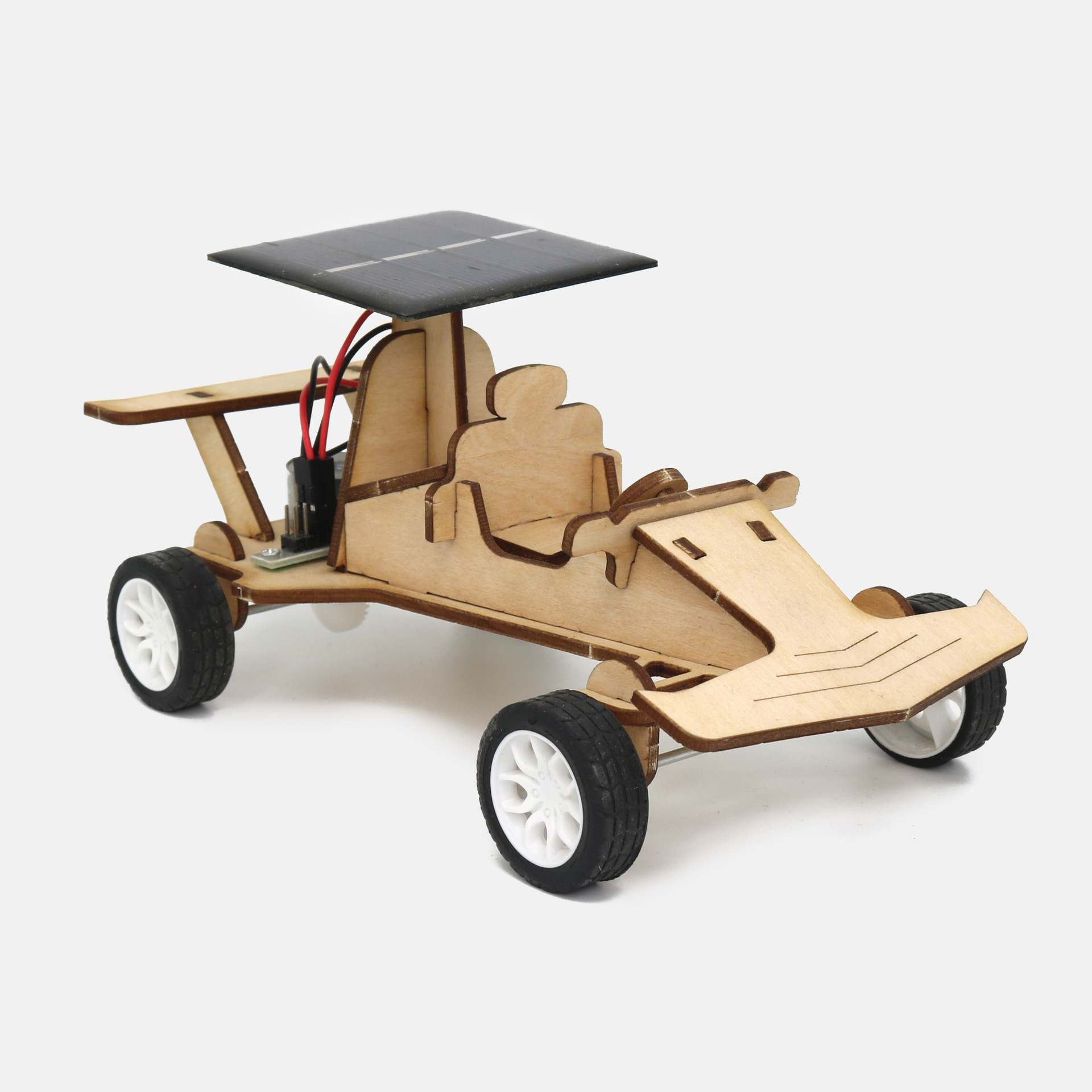 diy科技小制作小发明中小学生手工拼装模型太阳能车 物理实验材料