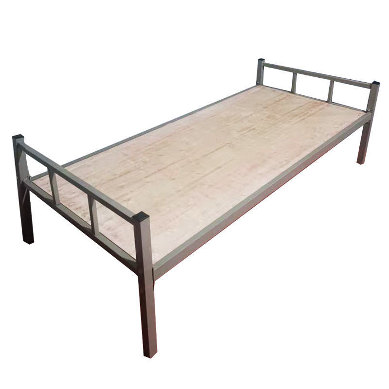 单人床家用成人经济型办公室简易铁床学生宿舍单人床工地出租屋