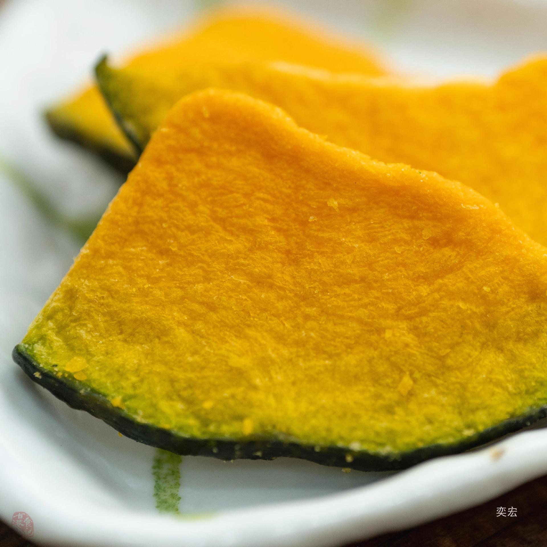 芝士南瓜脆片 蜂蜜黄油南瓜干 即食果蔬脆休闲小零食90g|古港食记
