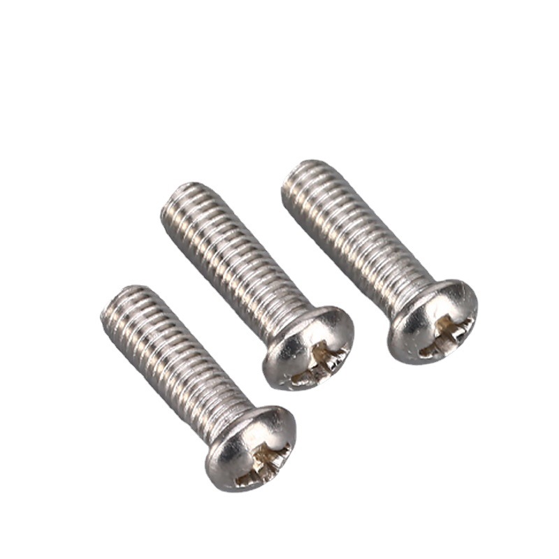 不锈钢201/304十字元头螺丝 pm元头小机丝 m6元机