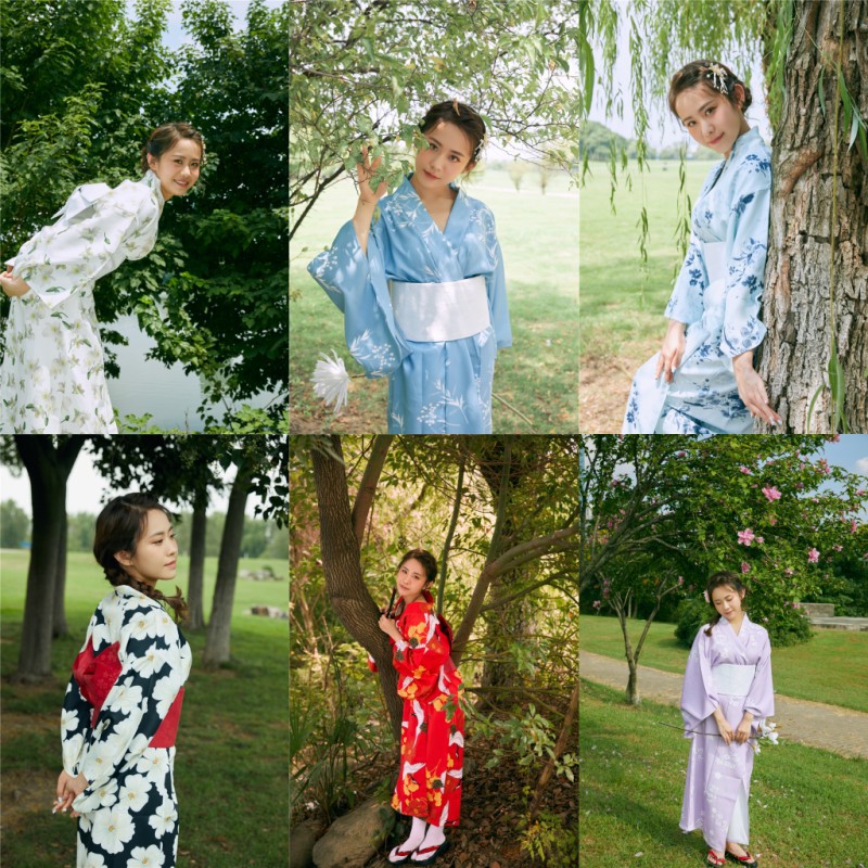 神明少女和服改良中国风日式正装传统和风学生日系写真拍照剧本杀