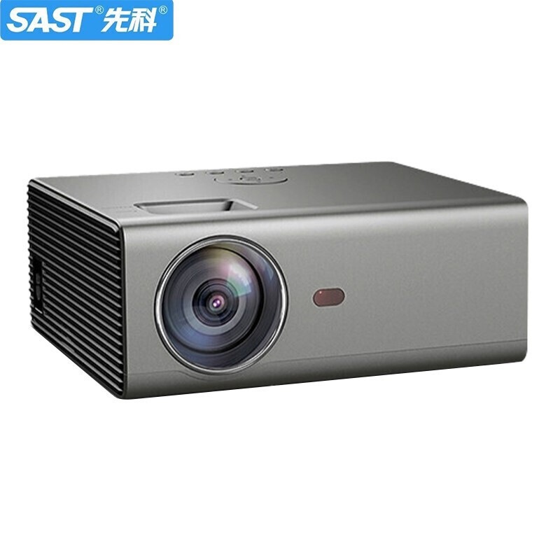 先科(sast)lcd1000a清智能语音投影仪家用办公便携式投影无线wi